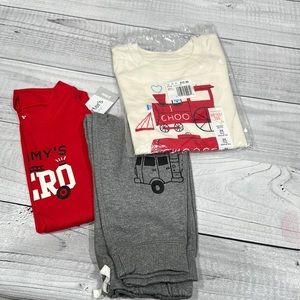 NWT Toddler 24 month set and shirt bundle